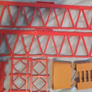 Thomas The Train Trackmaster TOMY - RED GIRDER SUSPENSION BRIDGE